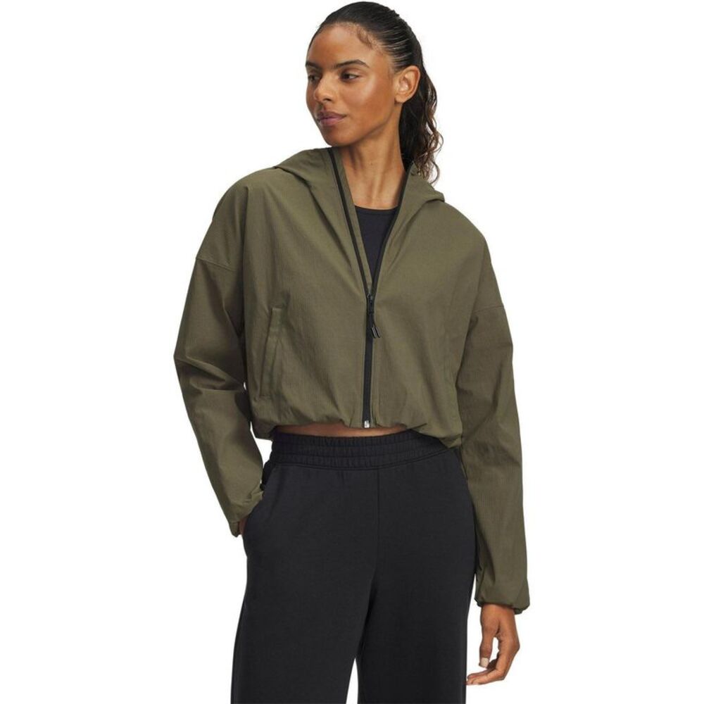 Under Armour Womens/Ladies Unstoppable Woven Jacket / Green